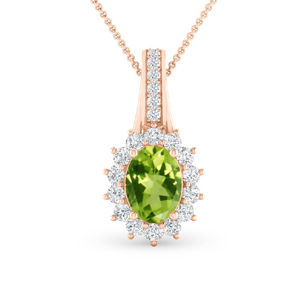 Rose Gold - Peridot