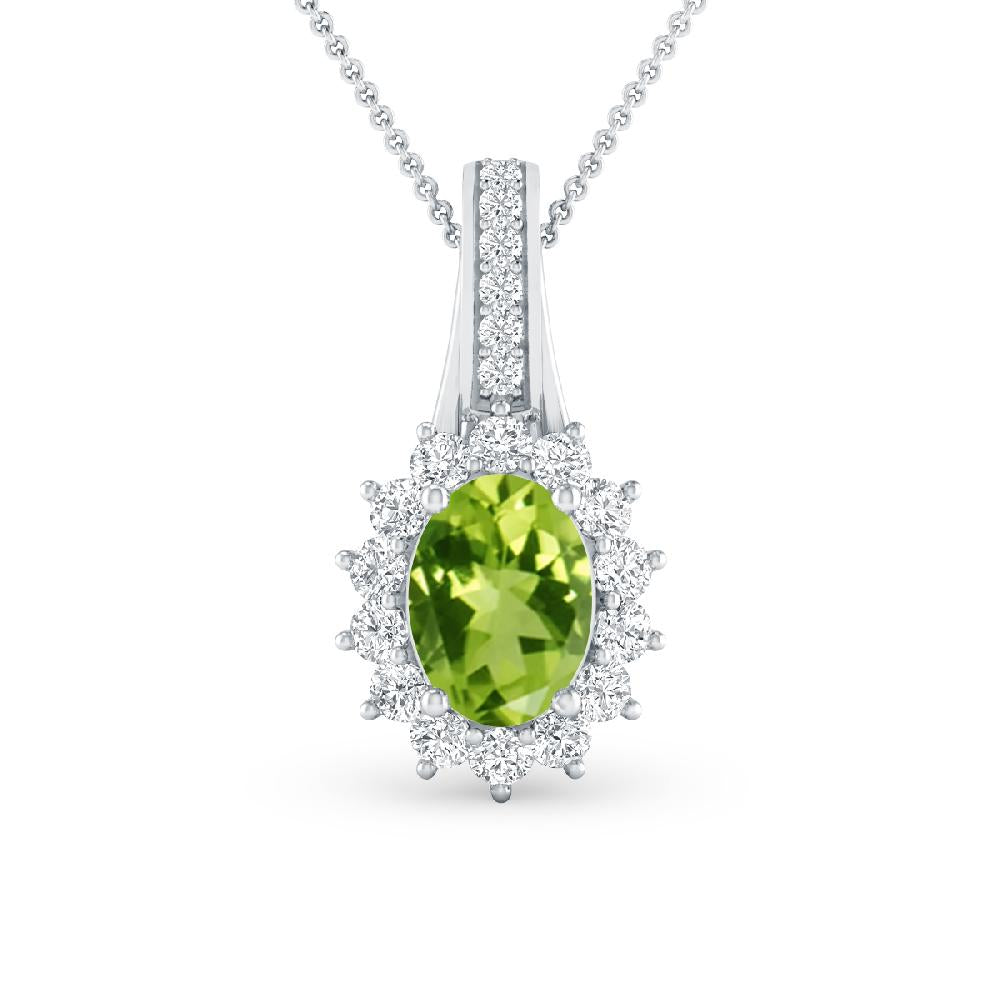 White Gold - Peridot