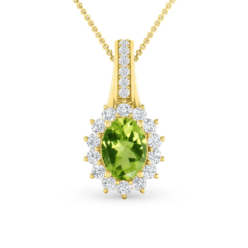 Yellow Gold - Peridot