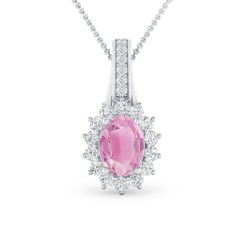 White Gold - Pink Tourmaline