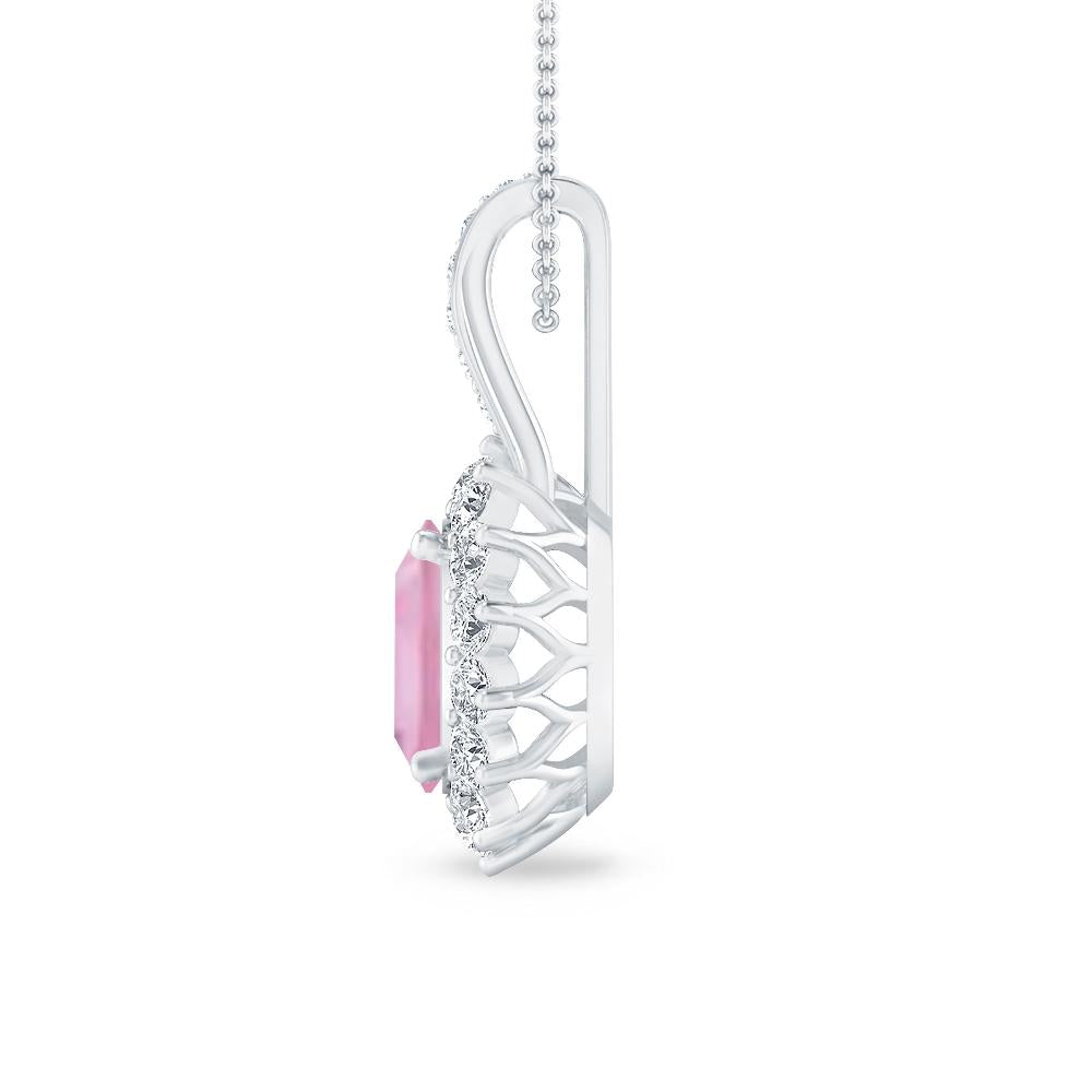 White Gold - Pink Tourmaline