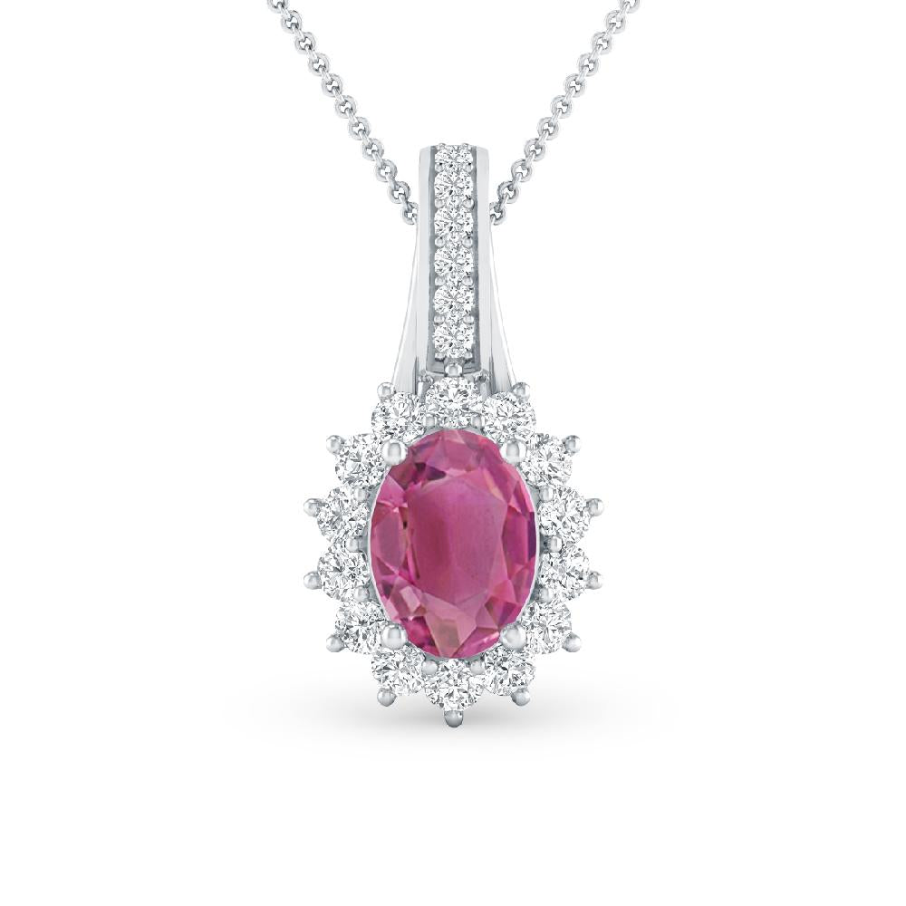 White Gold - Pink Tourmaline