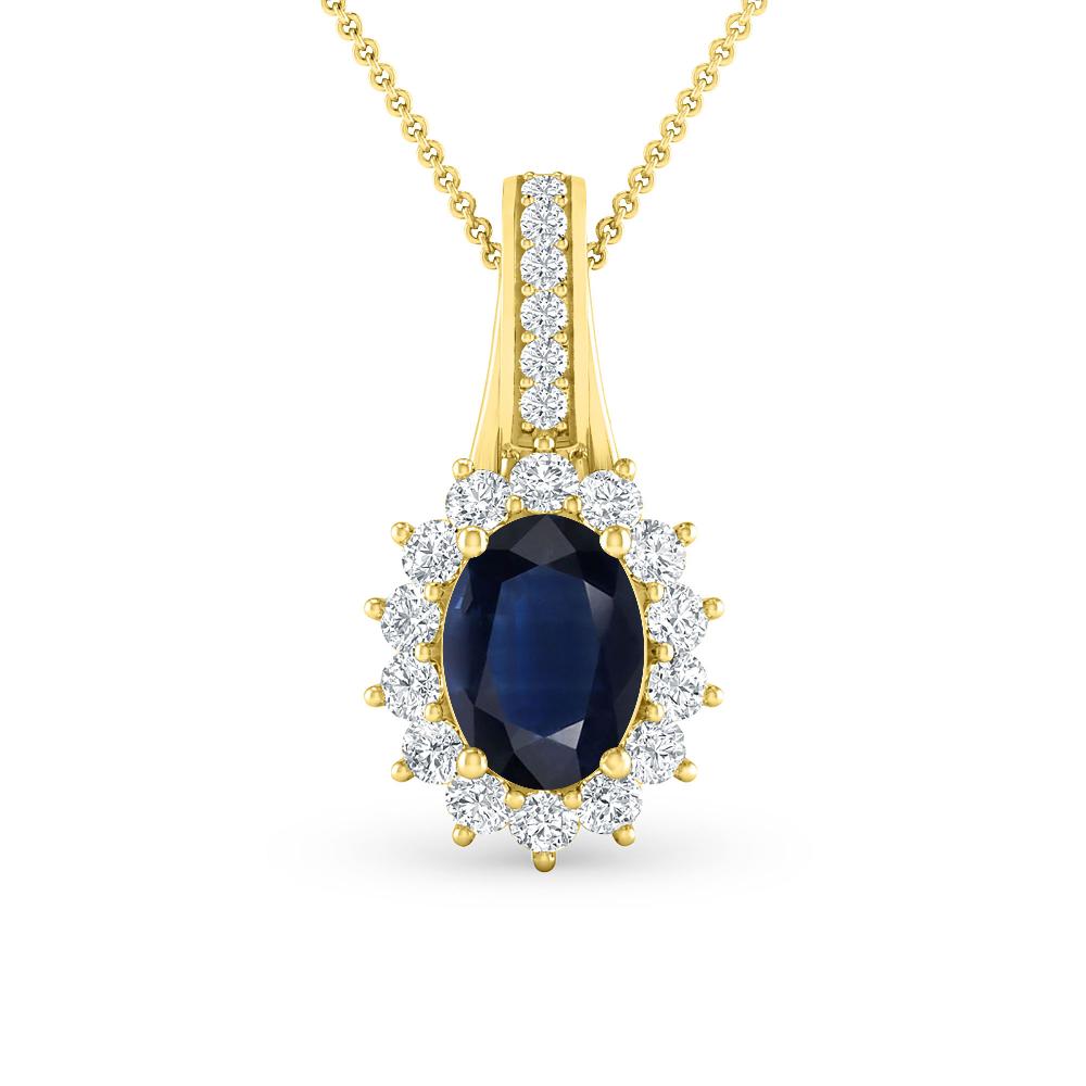 Yellow Gold - Sapphire