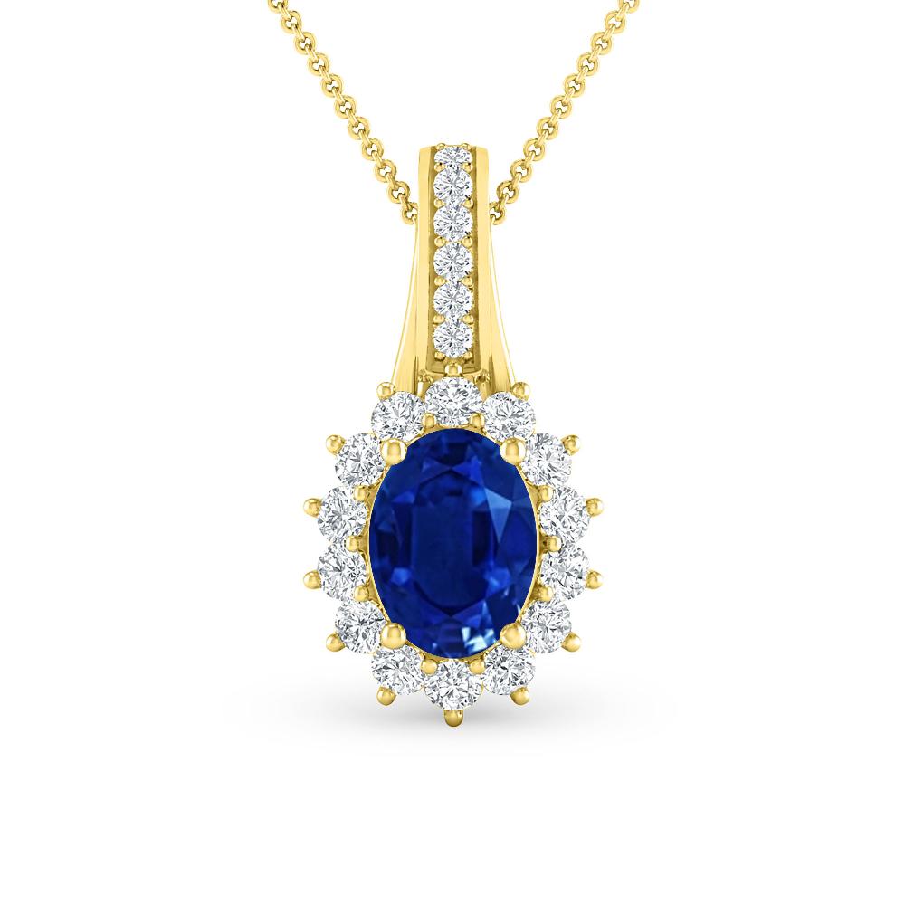 Yellow Gold - Sapphire