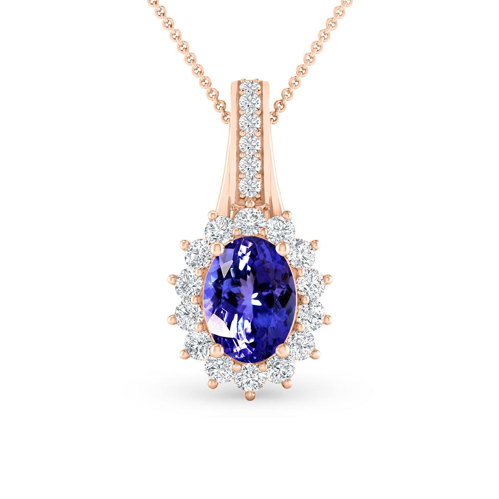 Rose Gold - Tanzanite