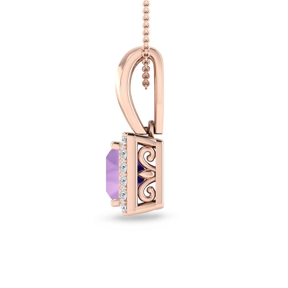 Rose Gold - Amethyst