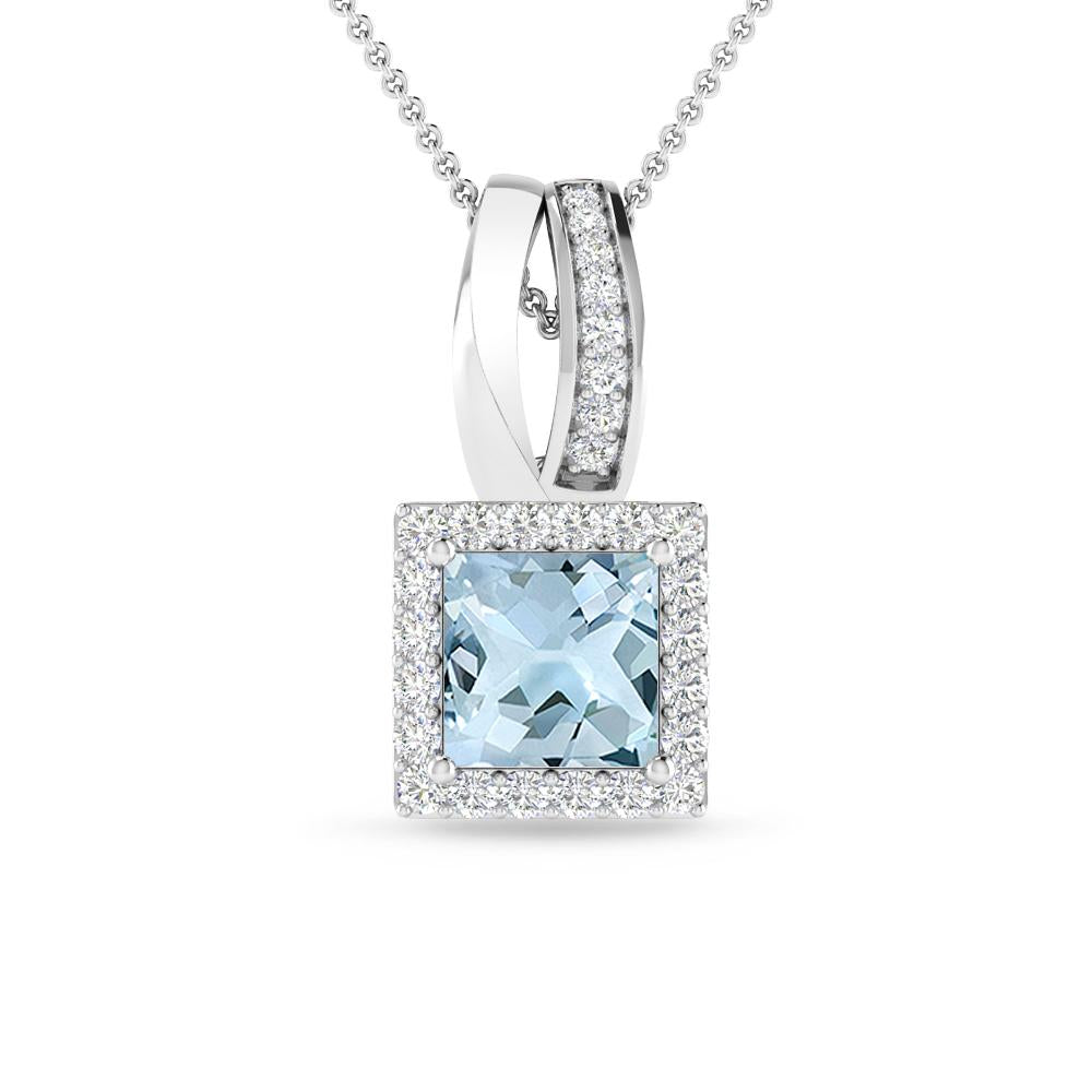 White Gold - Aquamarine