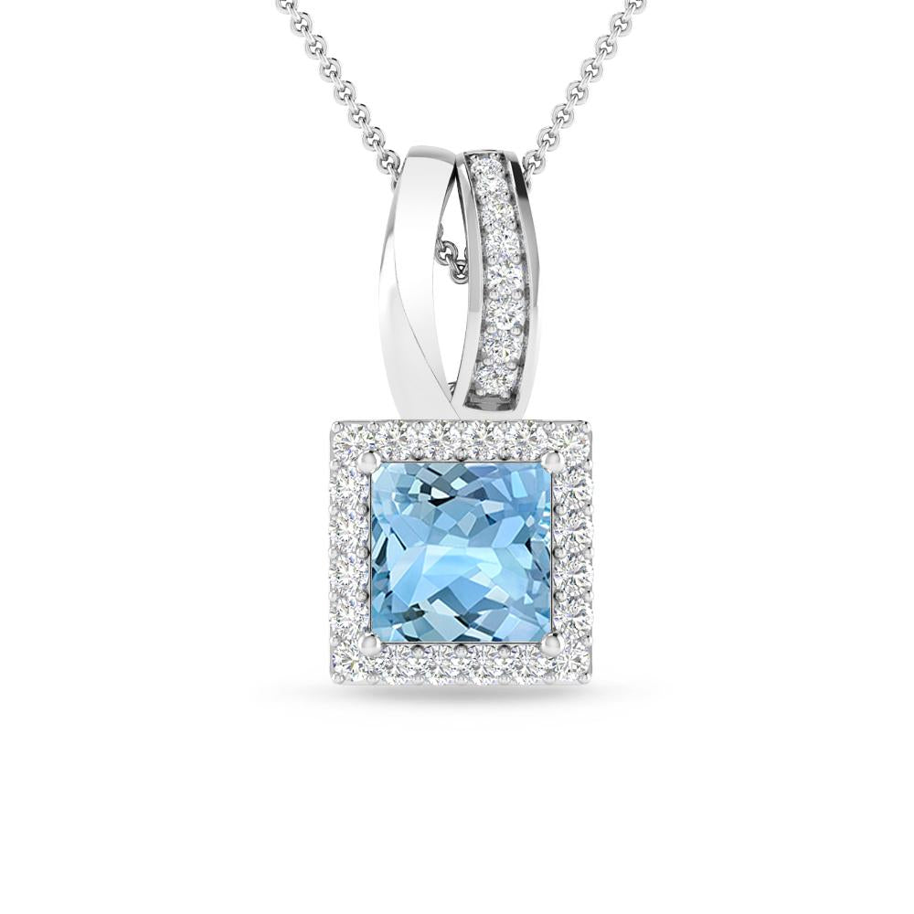 White Gold - Aquamarine