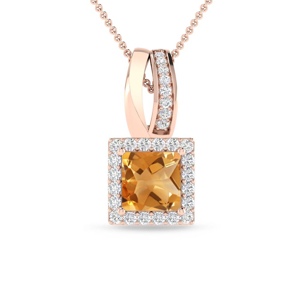 Rose Gold - Citrine