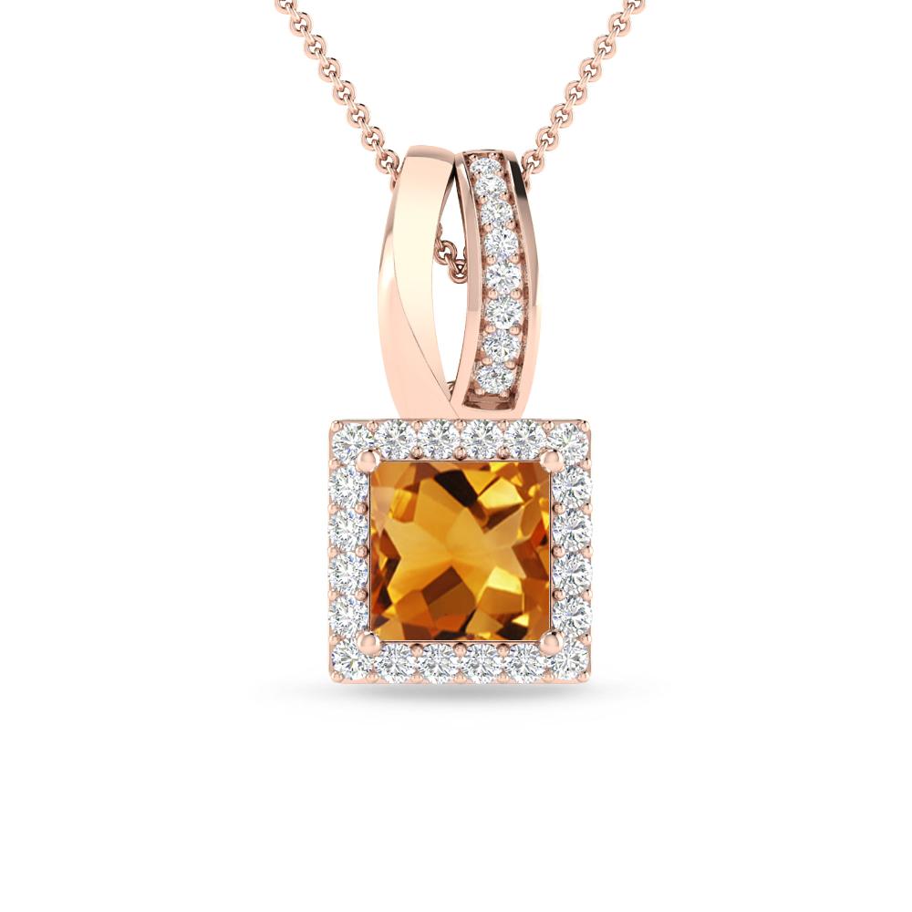 Rose Gold - Citrine