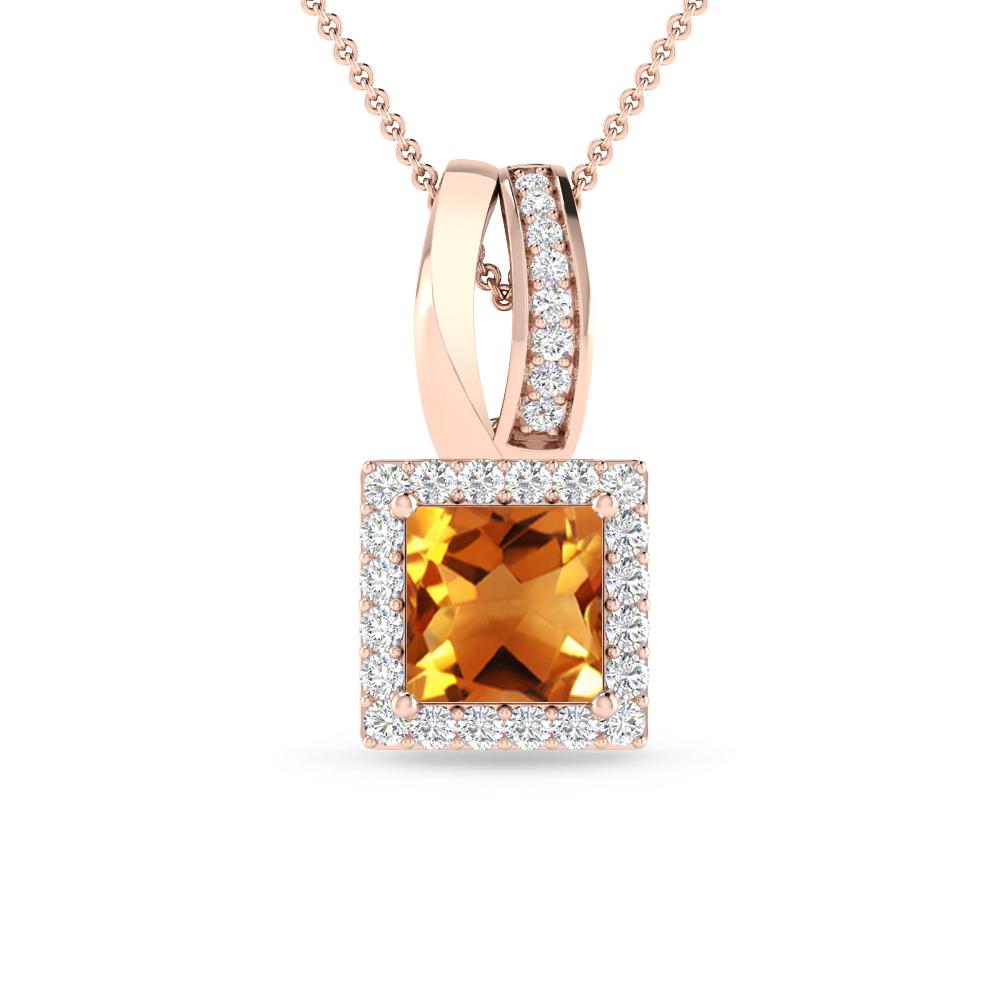 Rose Gold - Citrine