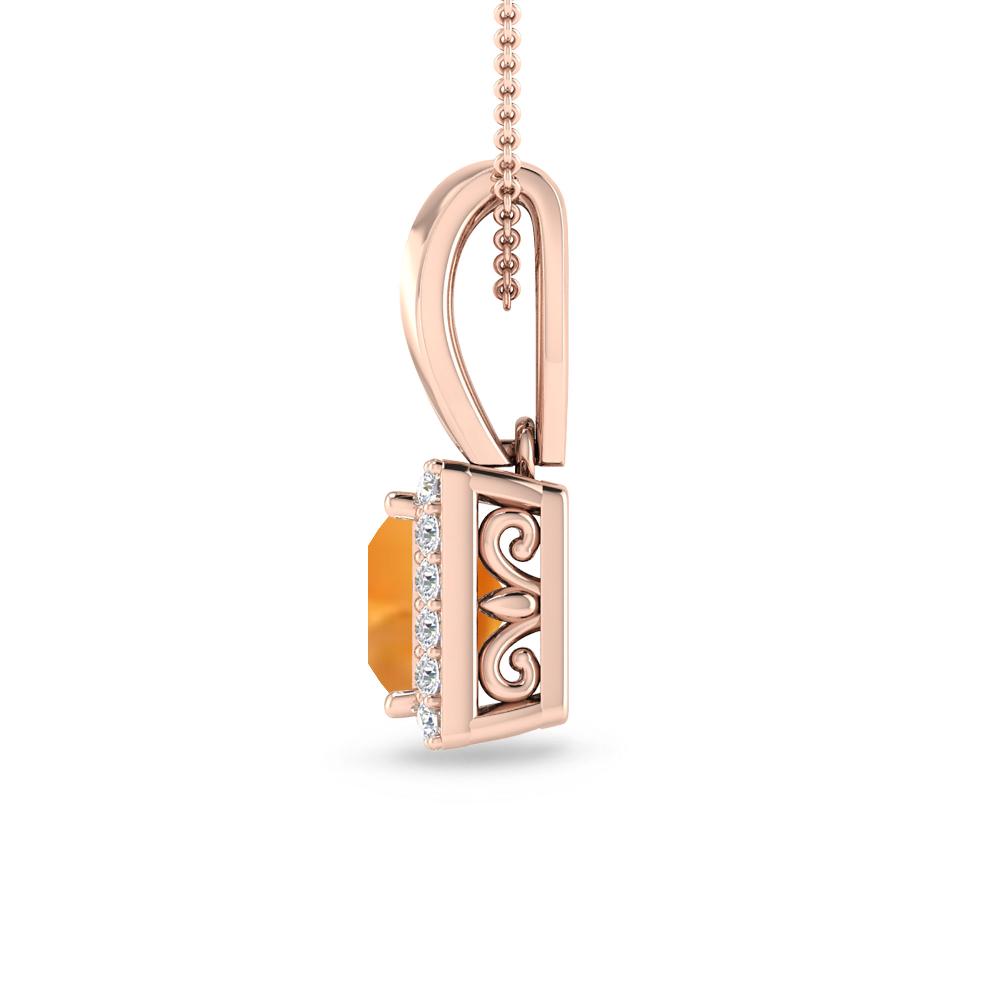 Rose Gold - Citrine