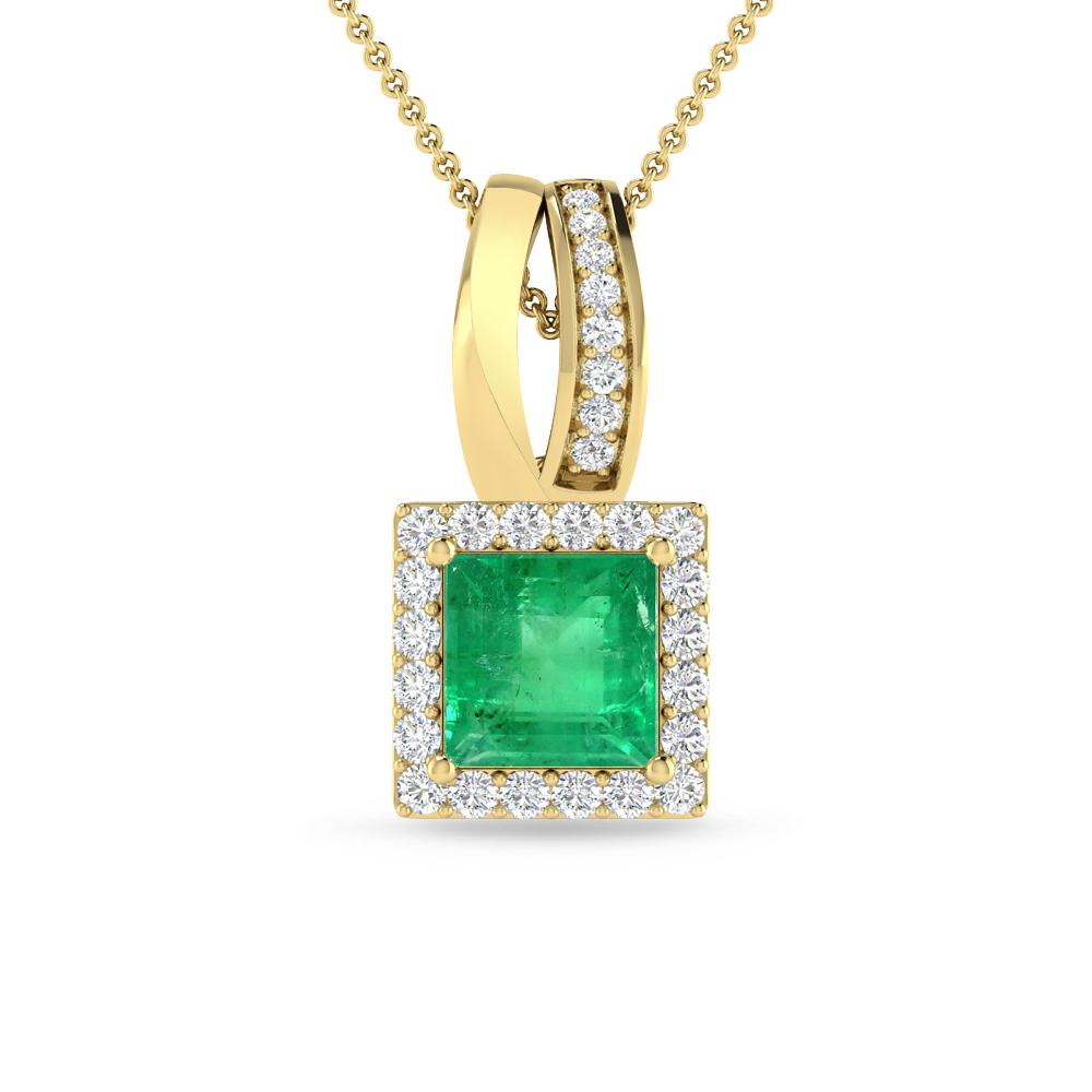 Yellow Gold - Emerald