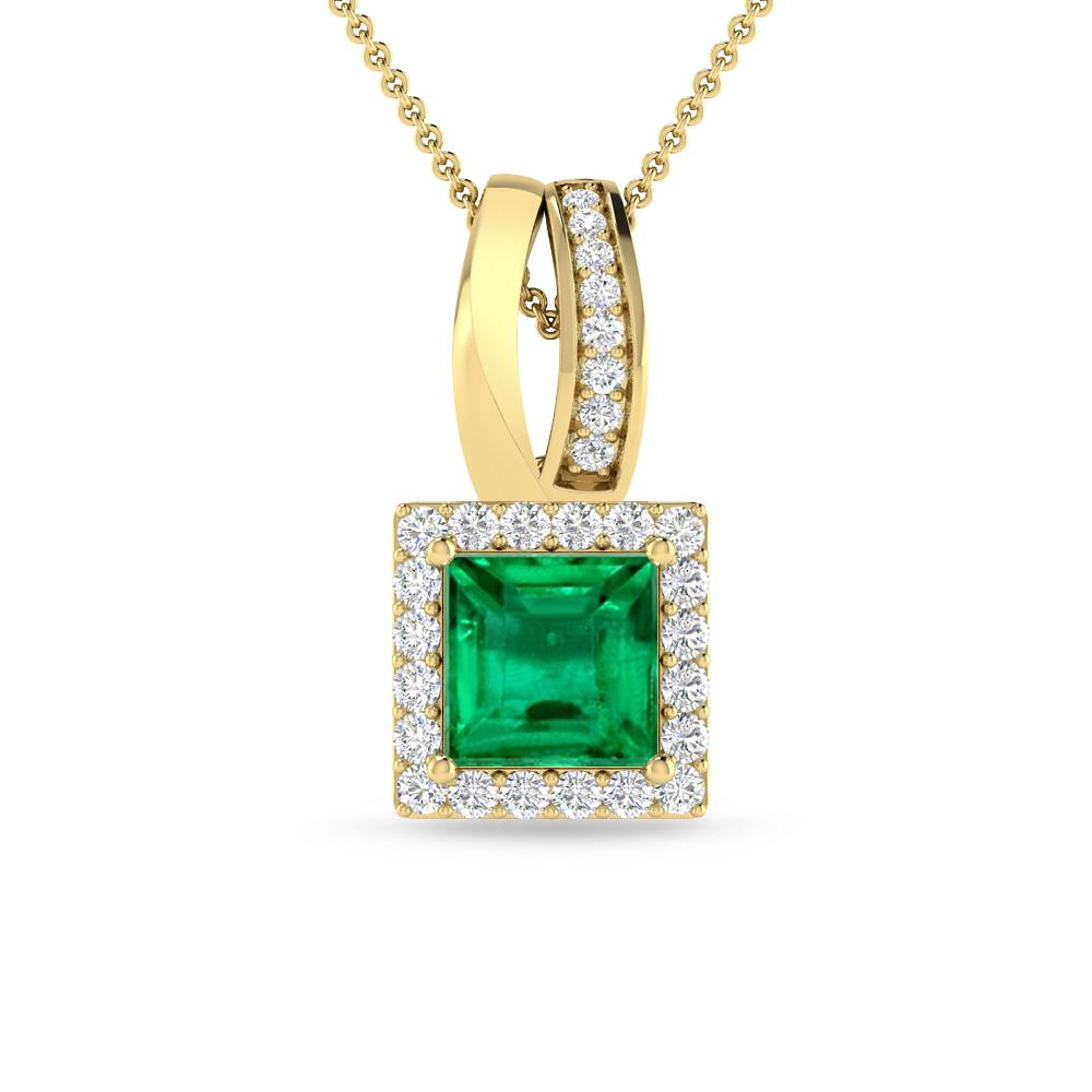 Yellow Gold - Emerald