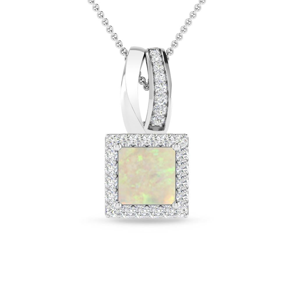 White Gold - Opal