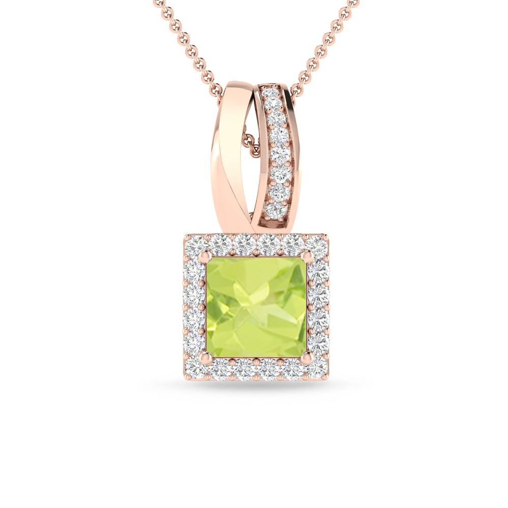 Rose Gold - Peridot