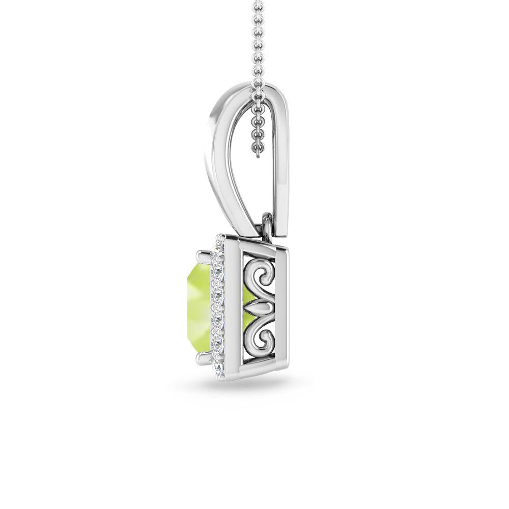 White Gold - Peridot