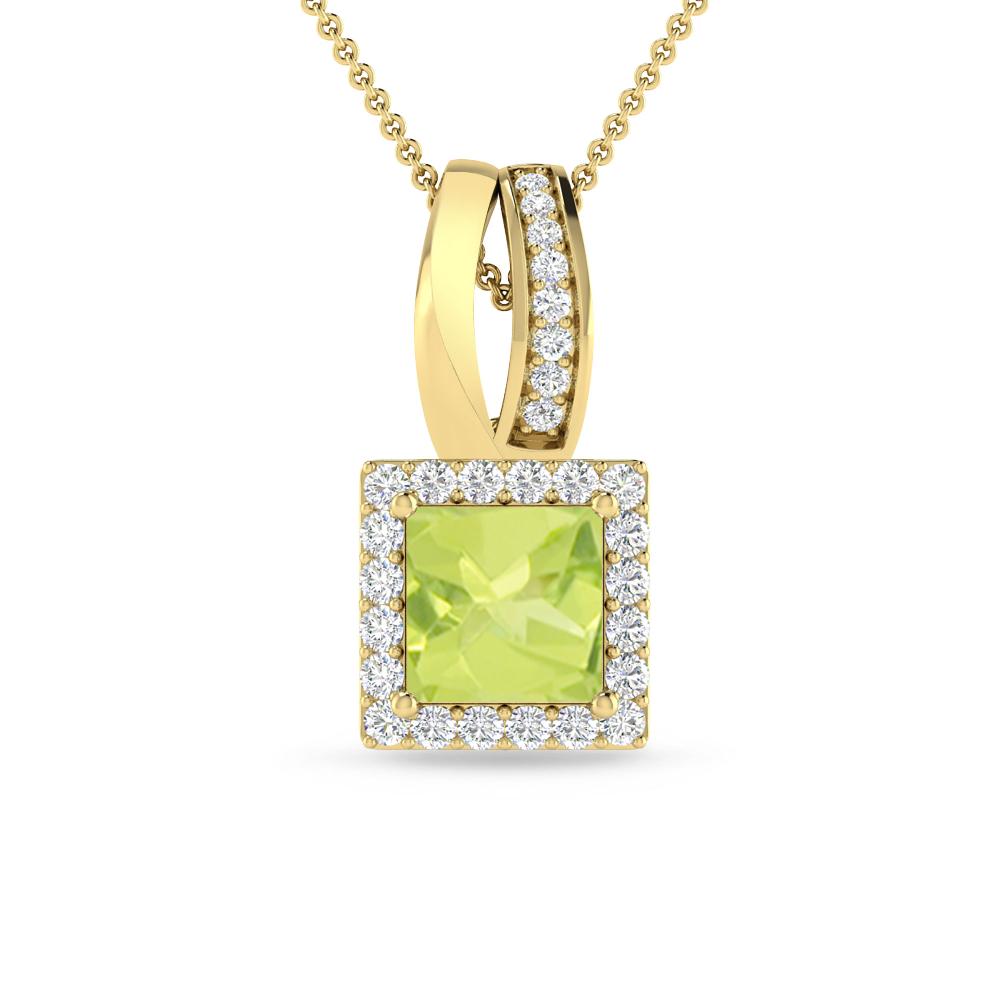 Yellow Gold - Peridot