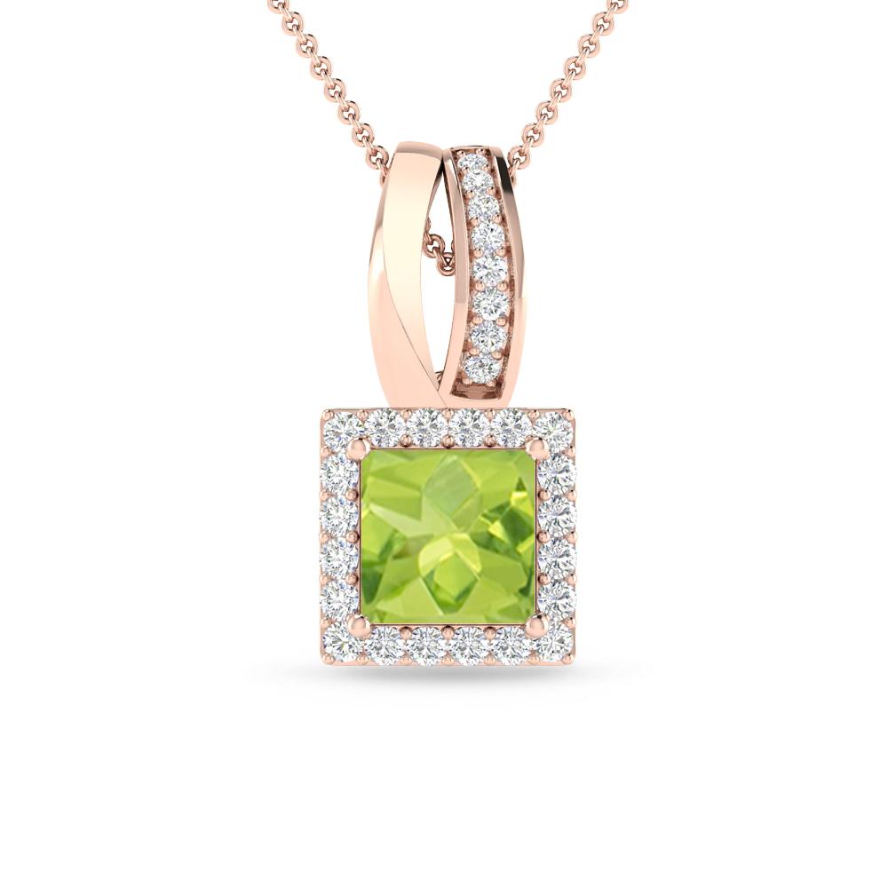 Rose Gold - Peridot