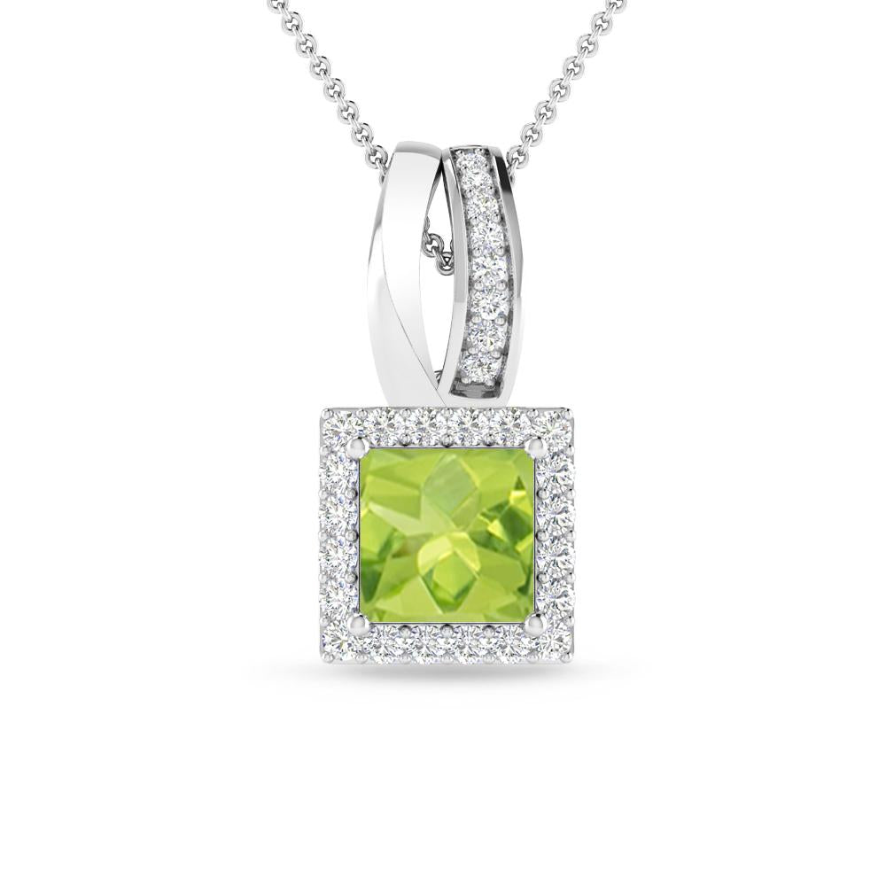 White Gold - Peridot