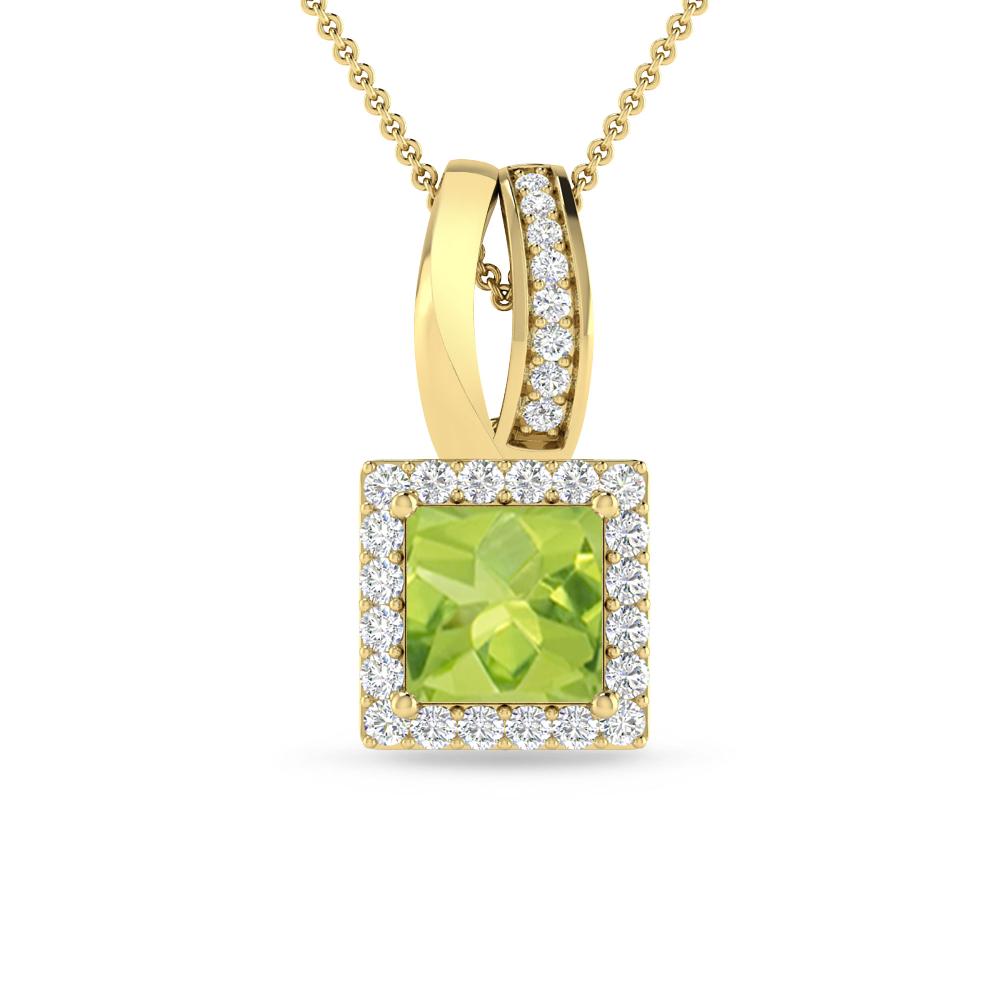 Yellow Gold - Peridot