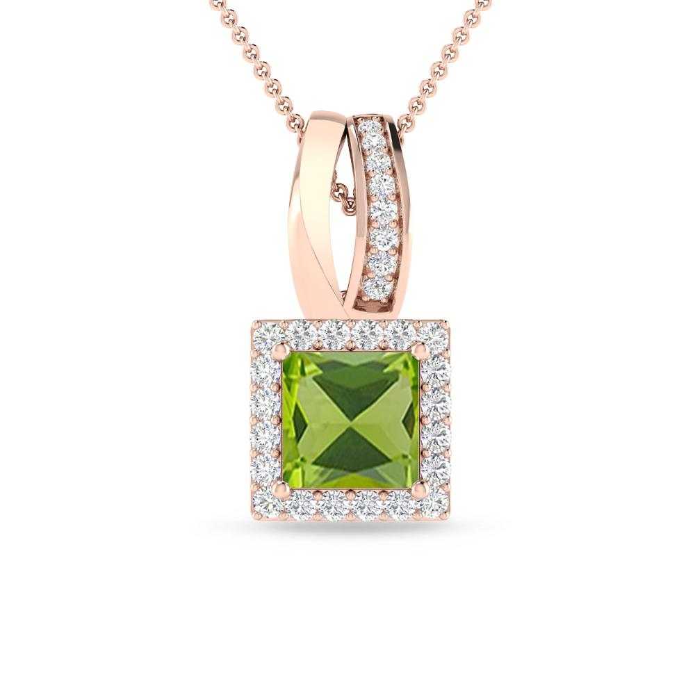 Rose Gold - Peridot