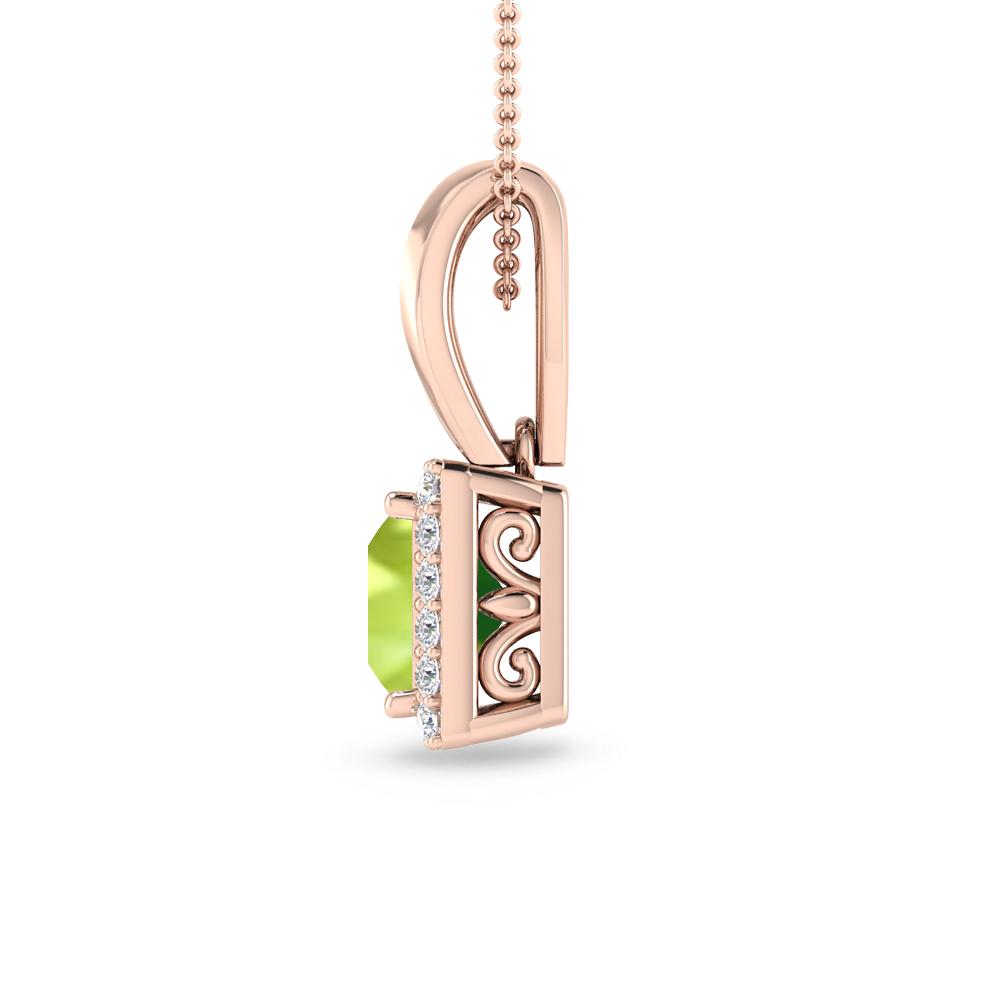 Rose Gold - Peridot