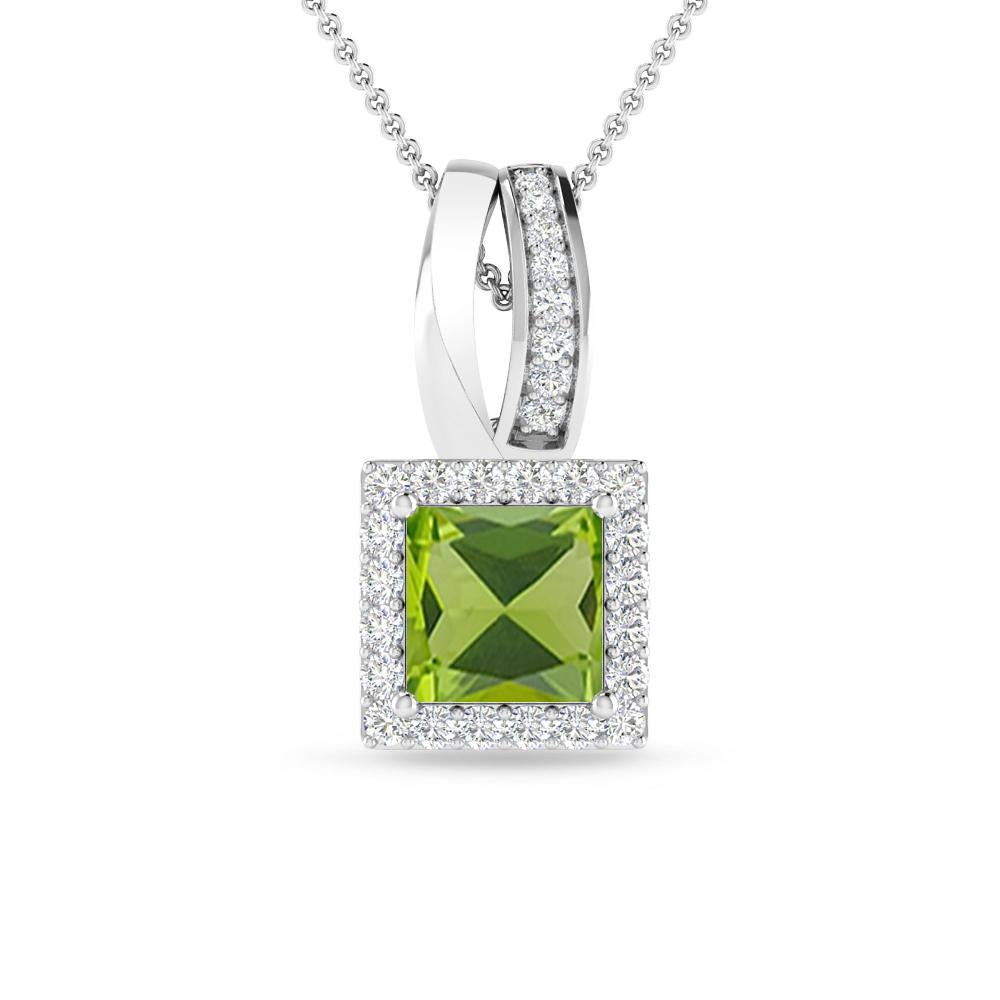 White Gold - Peridot