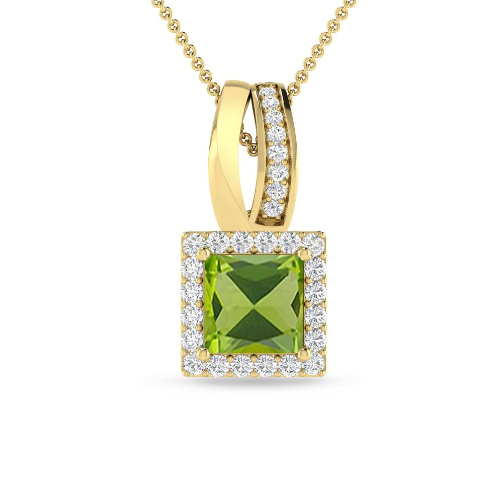 Yellow Gold - Peridot