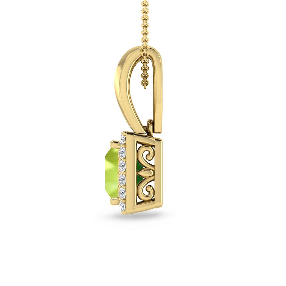 Yellow Gold - Peridot