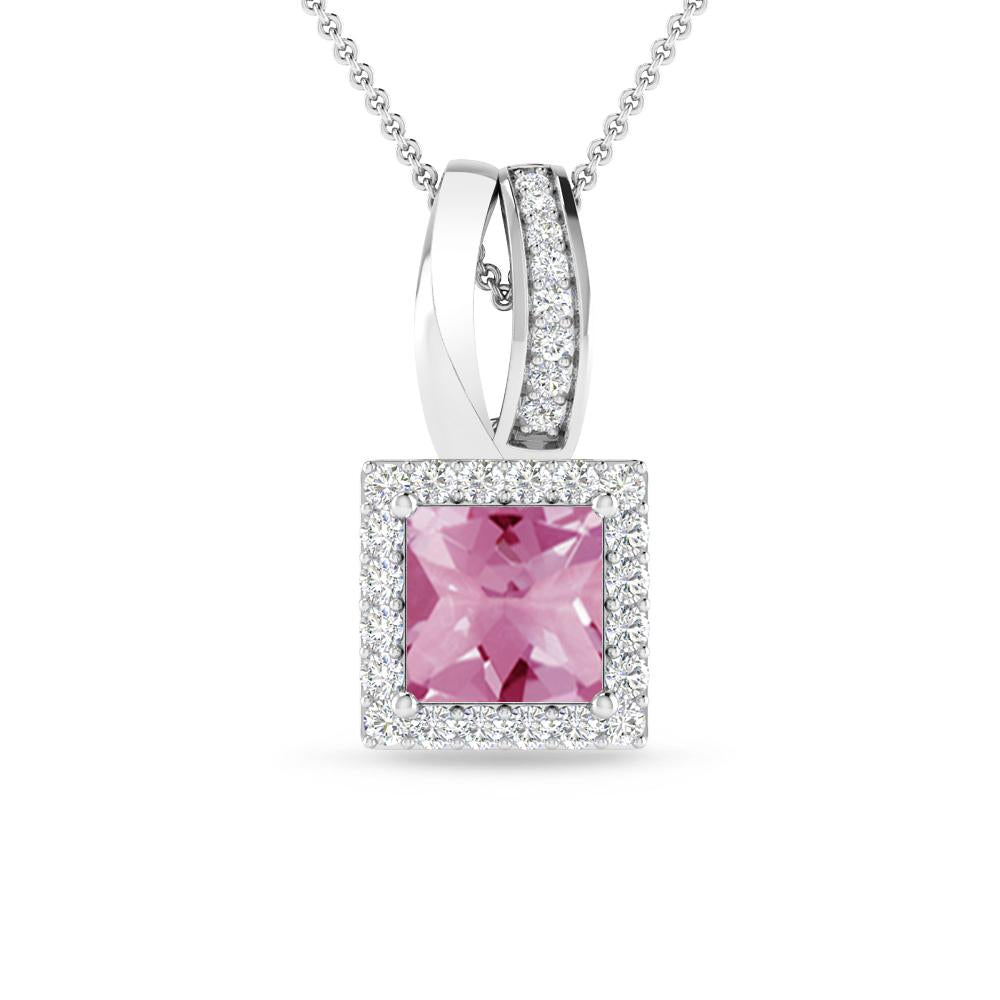 White Gold - Pink Tourmaline