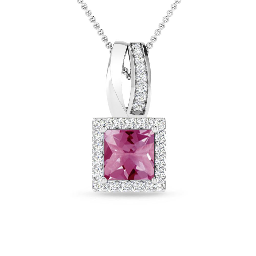 White Gold - Pink Tourmaline