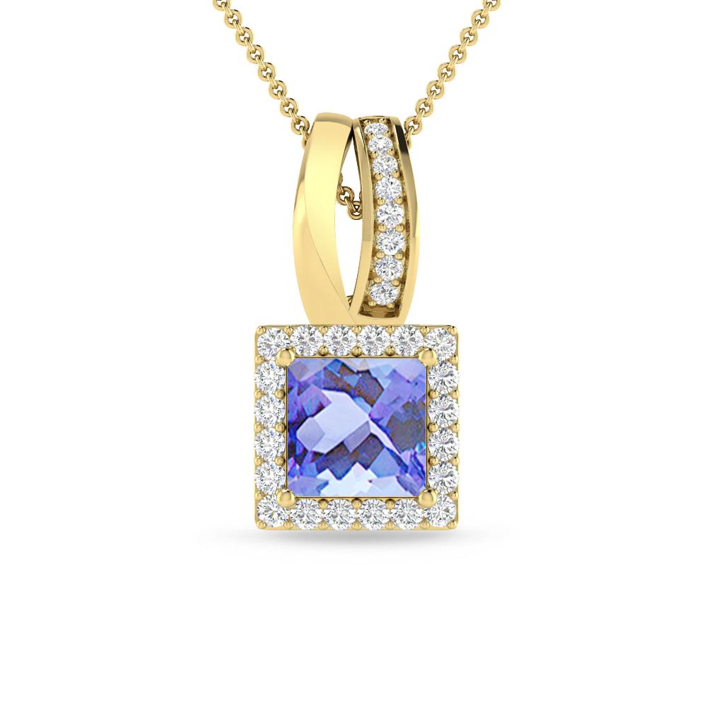 Yellow Gold - Tanzanite