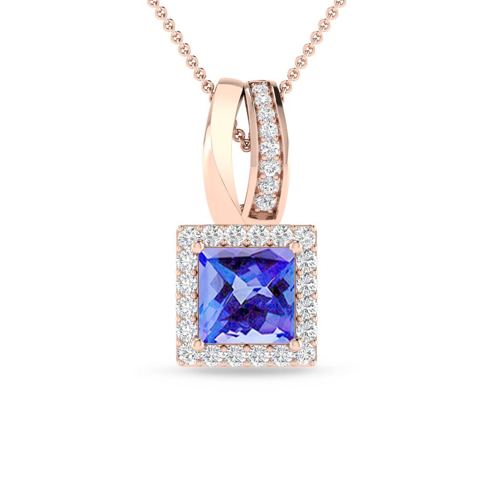 Rose Gold - Tanzanite