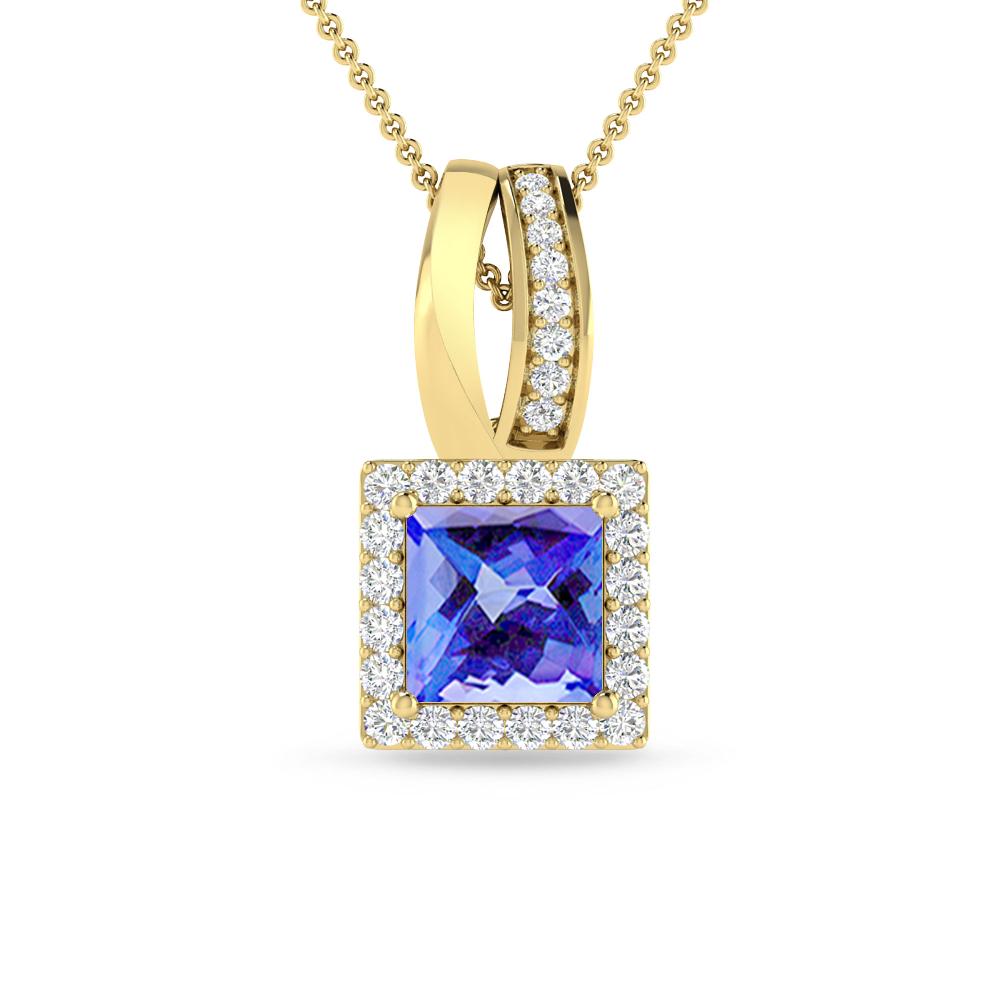 Yellow Gold - Tanzanite