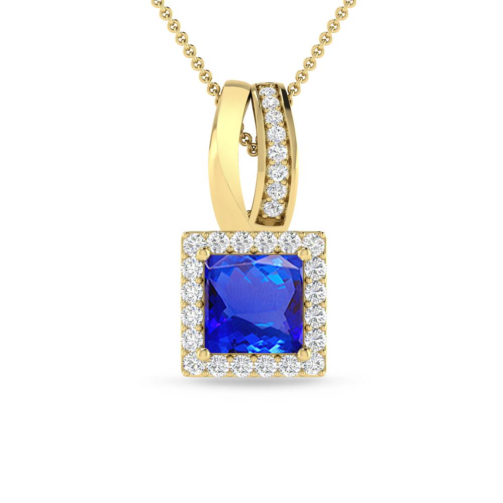 Yellow Gold - Tanzanite