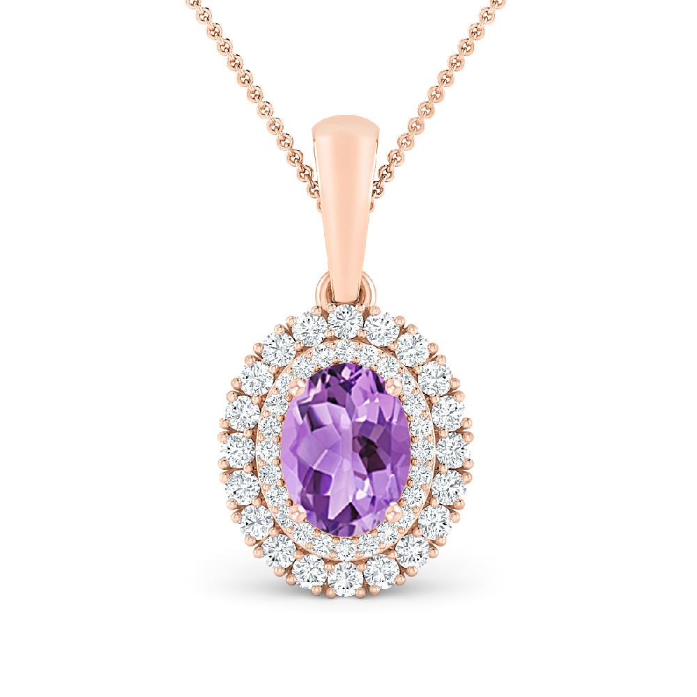 Rose Gold - Amethyst