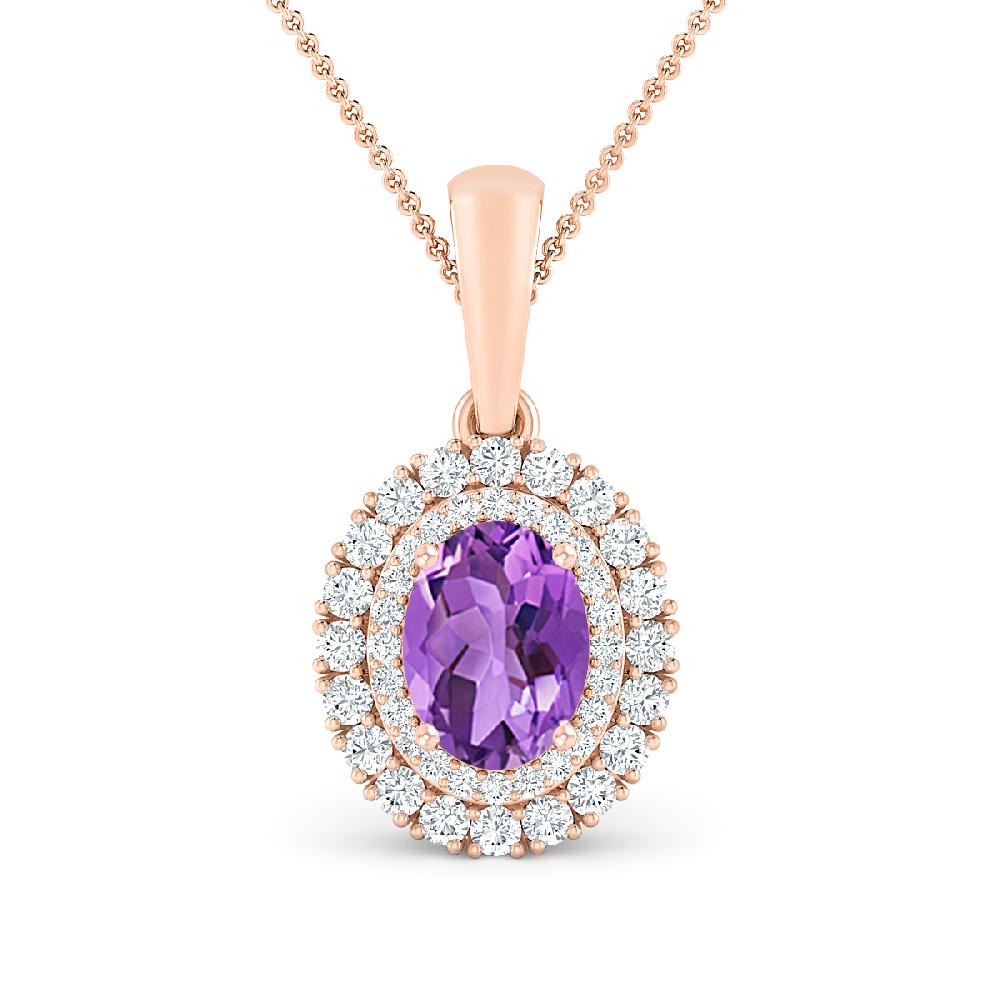 Rose Gold - Amethyst