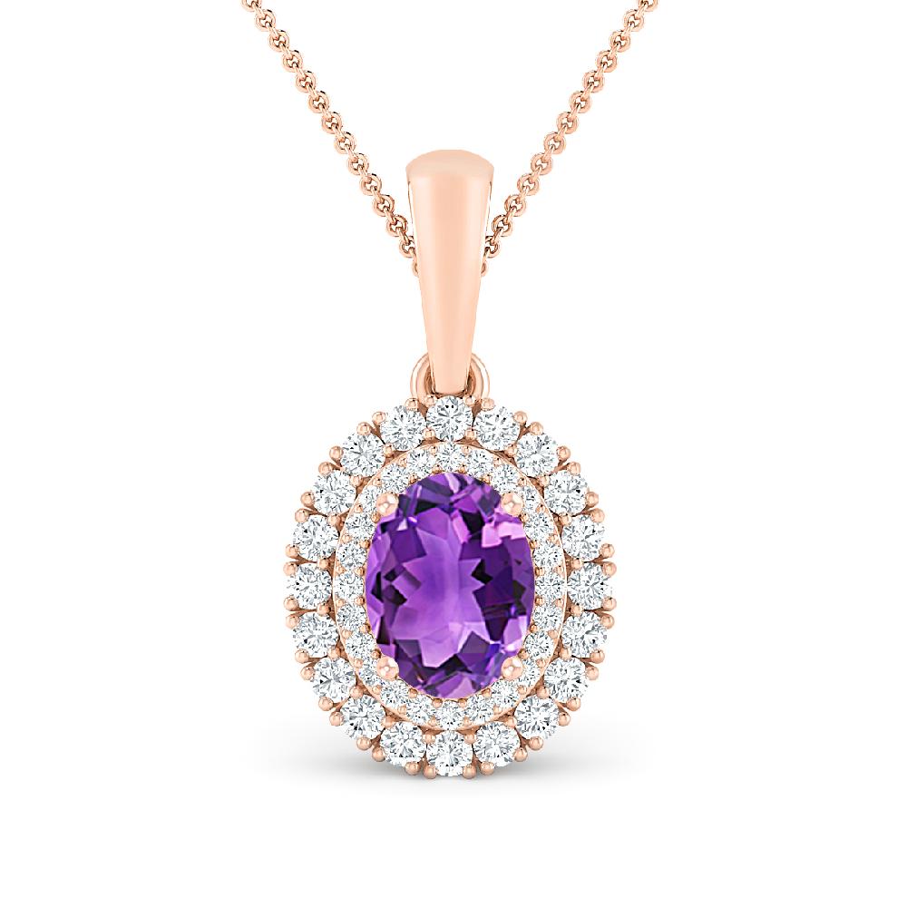 Rose Gold - Amethyst