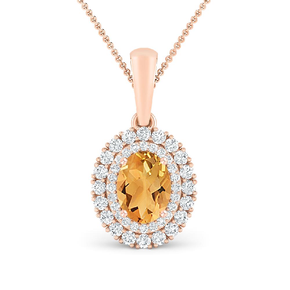 Rose Gold - Citrine