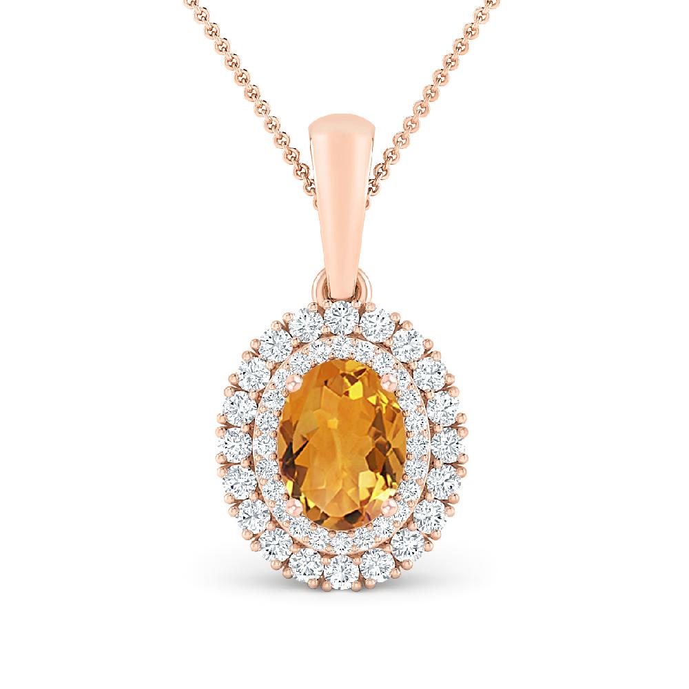 Rose Gold - Citrine