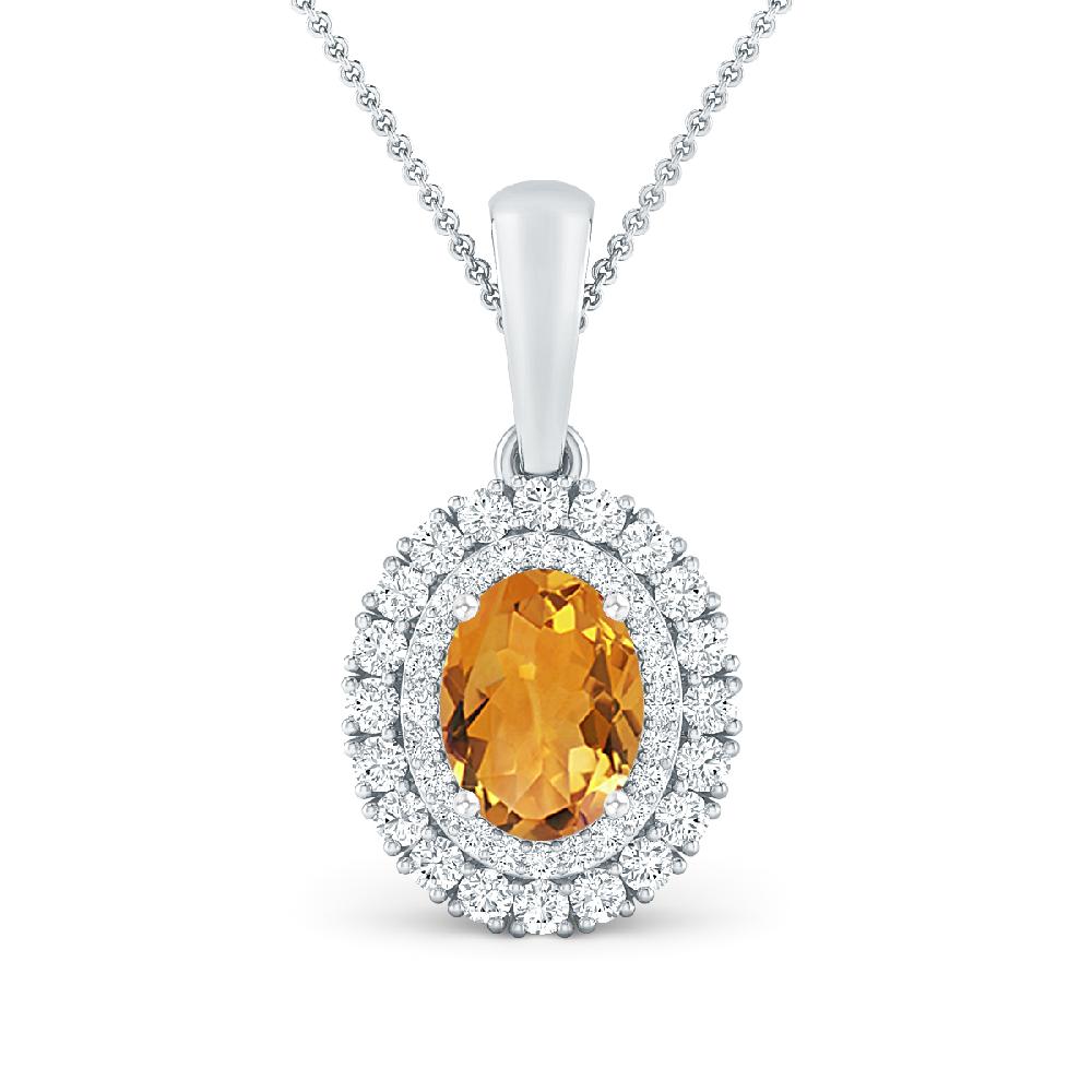 White Gold - Citrine