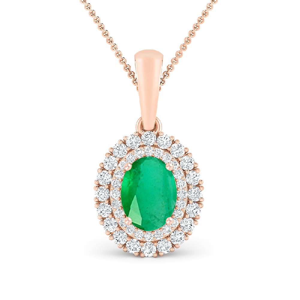 Rose Gold - Emerald