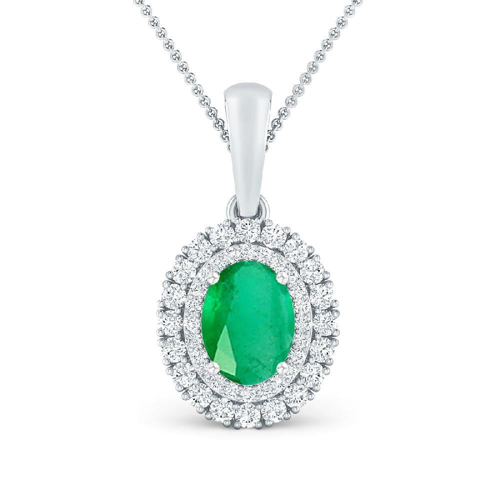 White Gold - Emerald