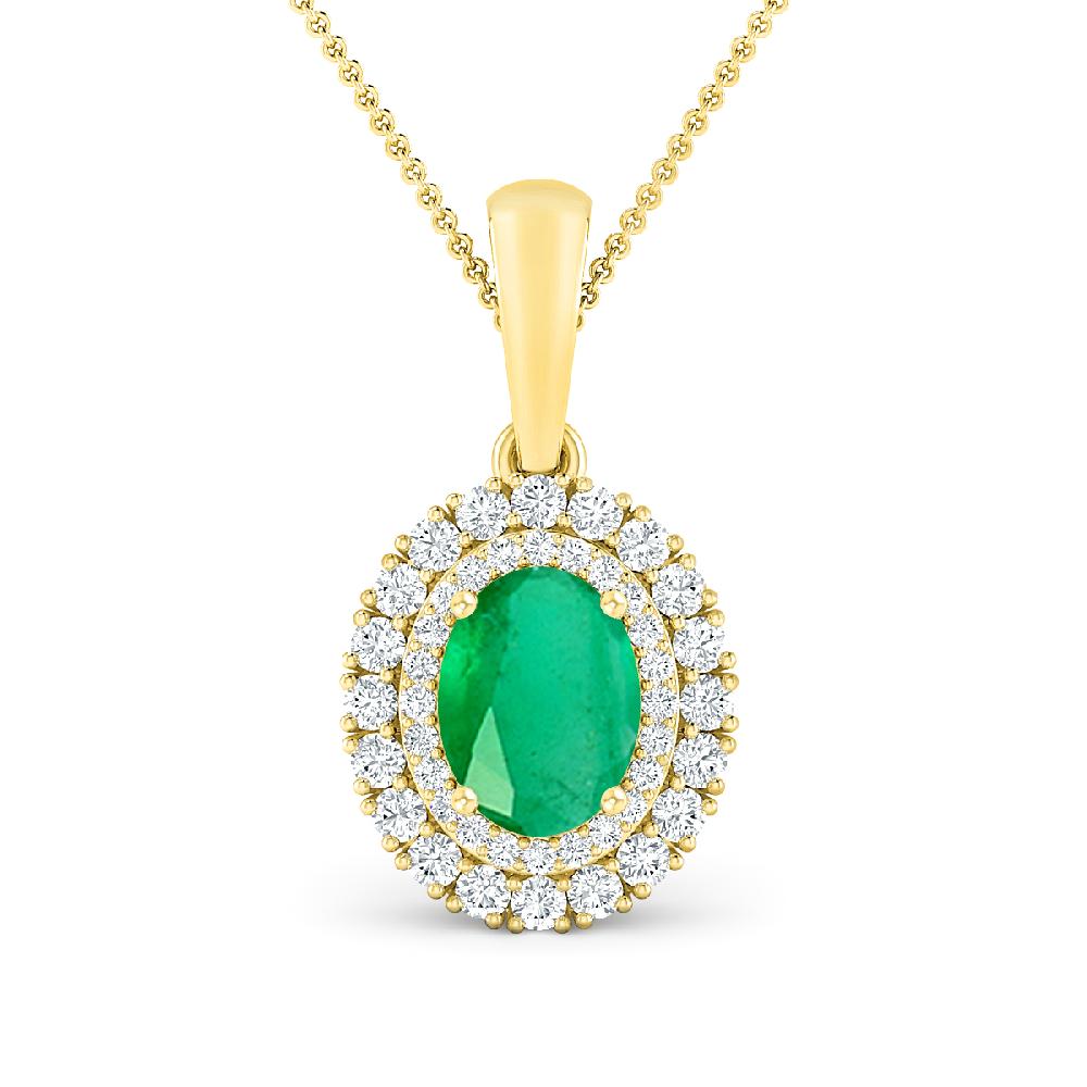 Yellow Gold - Emerald