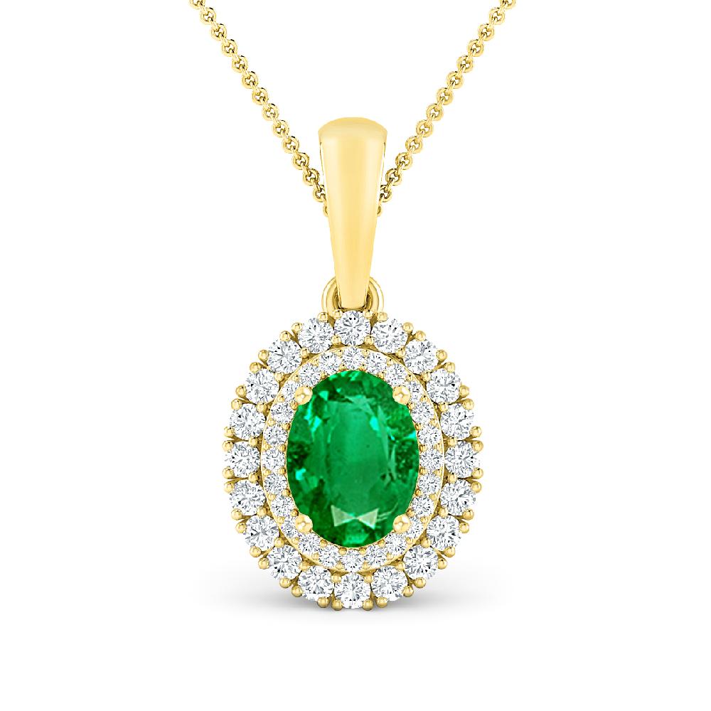 Yellow Gold - Emerald