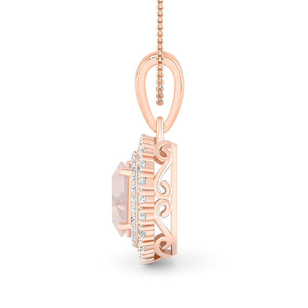 Rose Gold - Morganite