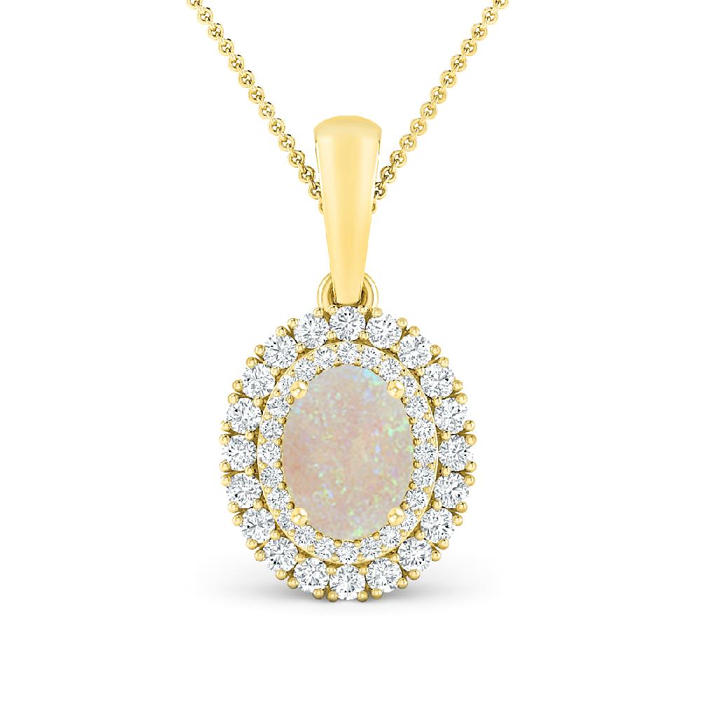 Yellow Gold - Opal