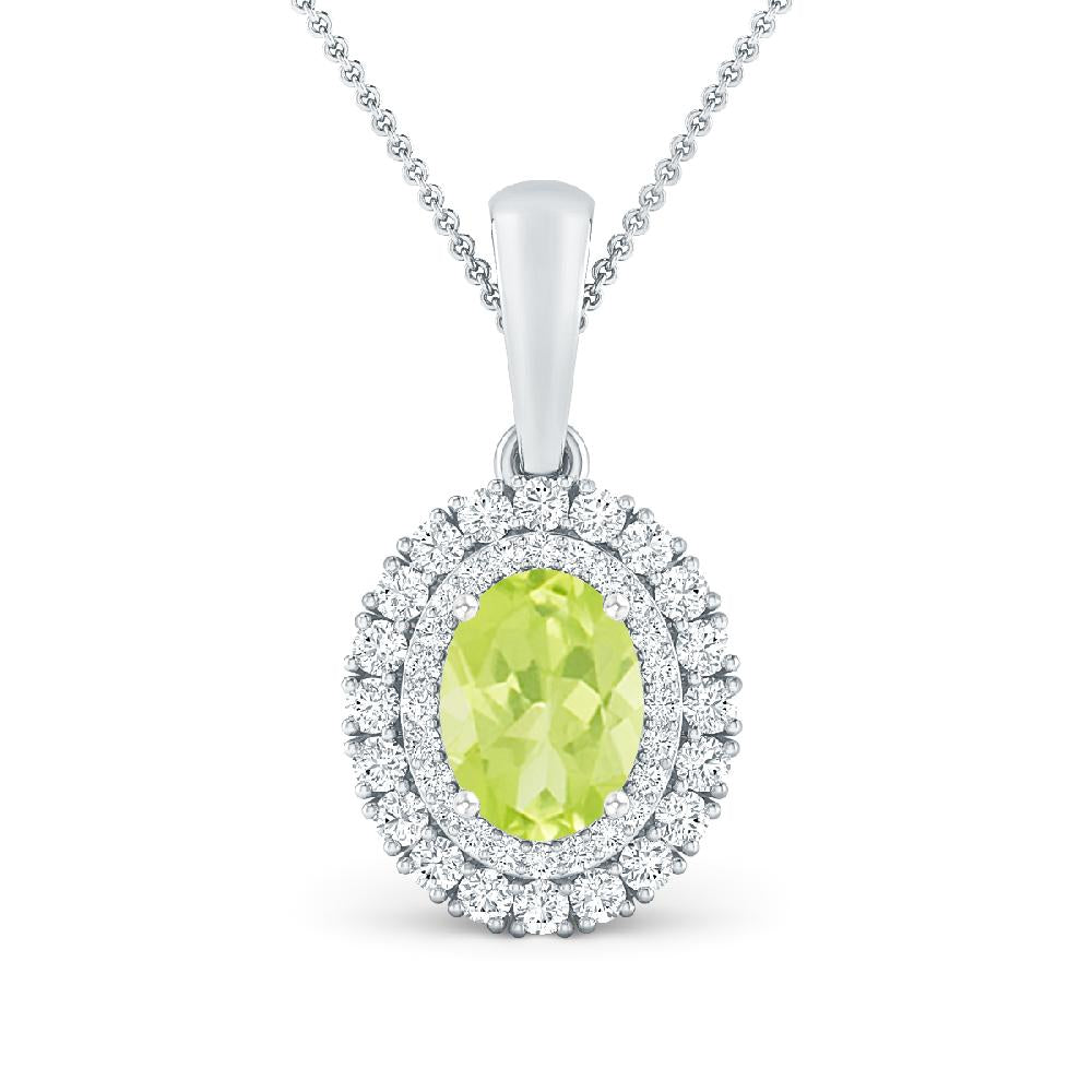 White Gold - Peridot