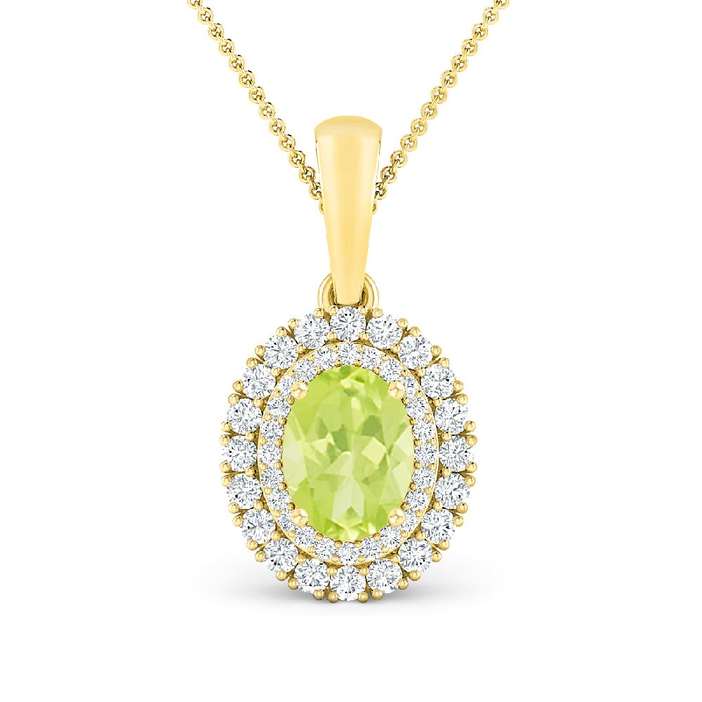 Yellow Gold - Peridot